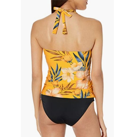 La Blanca Women's V-Neck Halter 2 Piece Bikini Set Swimsuit Size: 12 - Picture 6 of 9